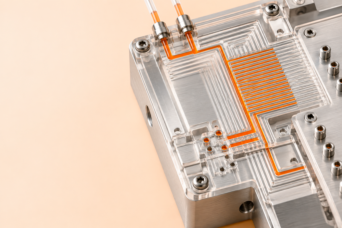 Machined microfluidics hero concept